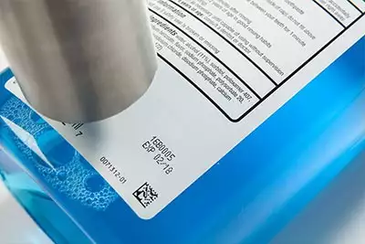 Continuous Inkjet Printer Application Example