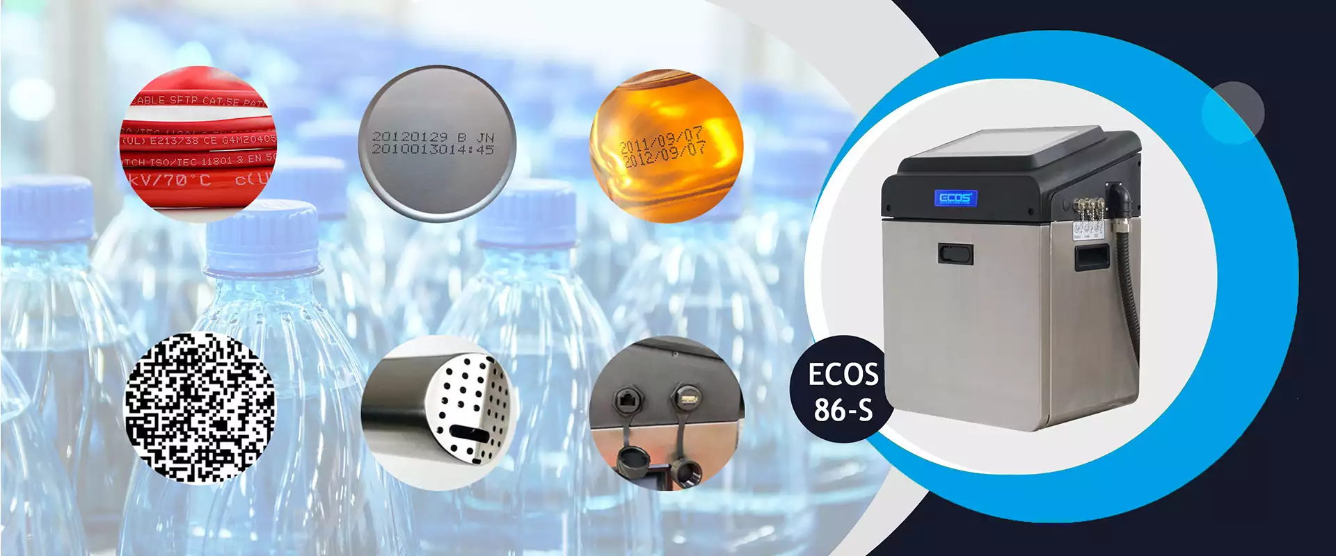 Ecos 86S Continuous Inkjet Printer
